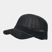 Trendy braided sun hat with wide brim - SunWeave Style