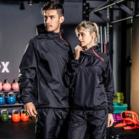 Lightweight Unisex Training Set with Zipper & Hood – Remo