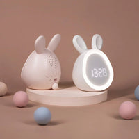 Despertador infantil en forma de conejo con luz nocturna LED - BunniGlow