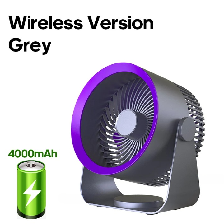 Multifunctional Electric Fan with 4000mAh Battery – AirFlex