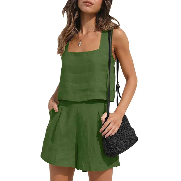 To-delt sommerantrekk med stil – Emilia