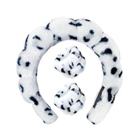 Plüsch Spa Kopfband & Handgelenkband Set - Fluffiea