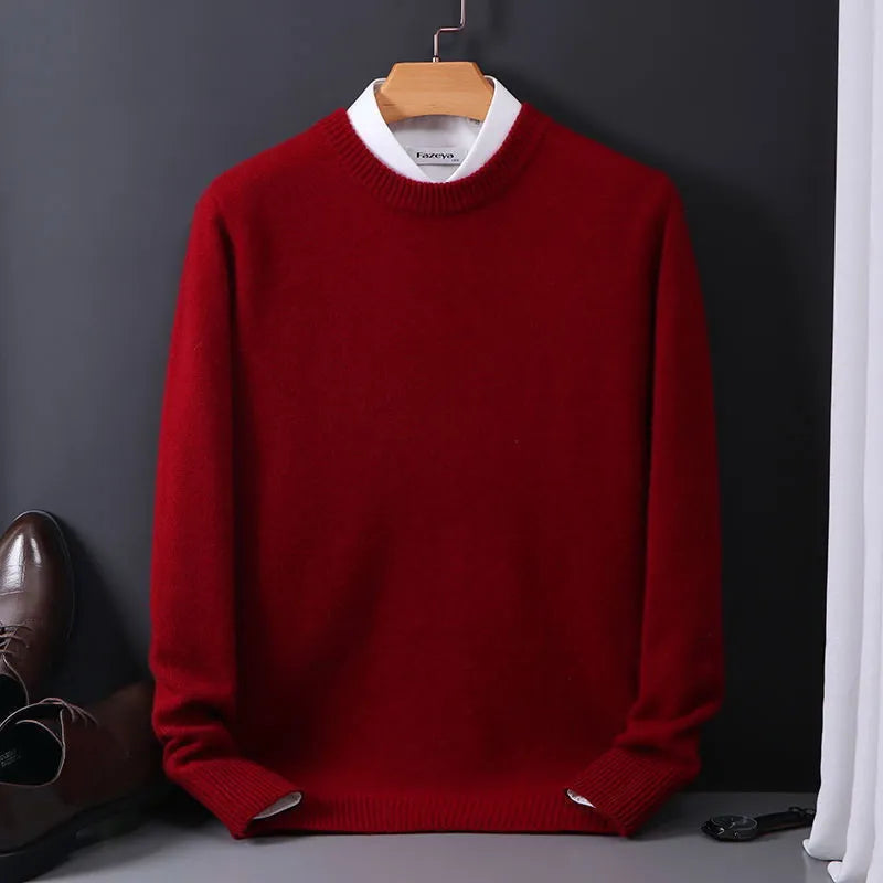 Stylish Cashmere Men's Sweater - Theo