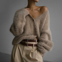 Women's Cashmere Cardigan – Noelia Autumn Magic