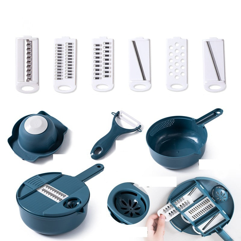 Set de corte multifuncional 12 en 1 – ChefEase