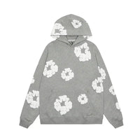 Casual Women's Hoodie with Floral Pattern - Amara