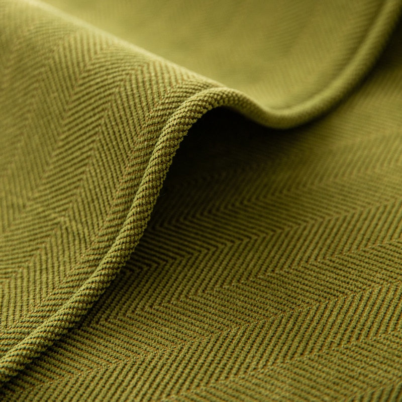 Chenille bank protector with herringbone texture – VeluraShield