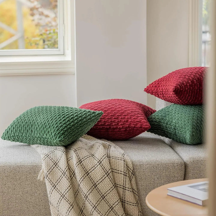 Fløjlsagtige pudebetræk i boho-stil – Velvia