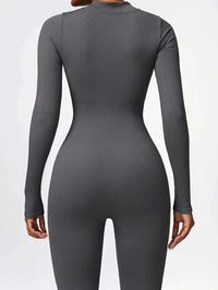 Luxurious full-body romper with long sleeves - Lisa