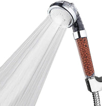 High-Pressure Water-Saving Shower Head with Filter - AquaGlow