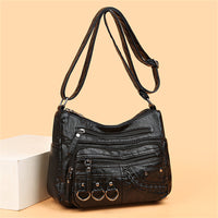 Bolso de mano vintage de cuero para mujer – Isabella