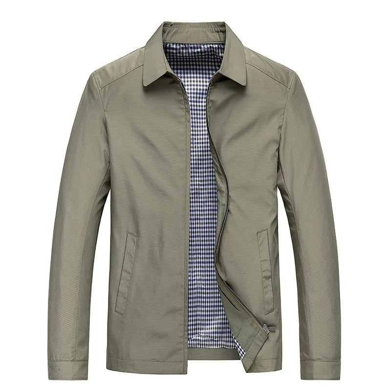 Thin men's jacket with business design – Laurent