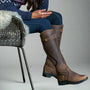 Orthopädischer Reitstiefel – Sofia Herbstedition