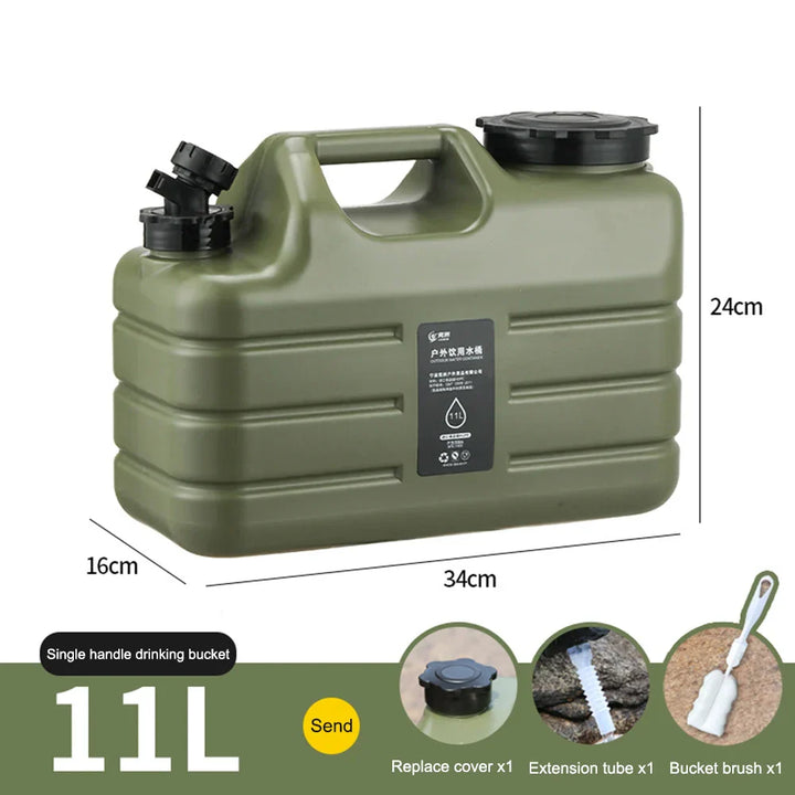 Depósito de agua portátil de 12L - AquaTrek
