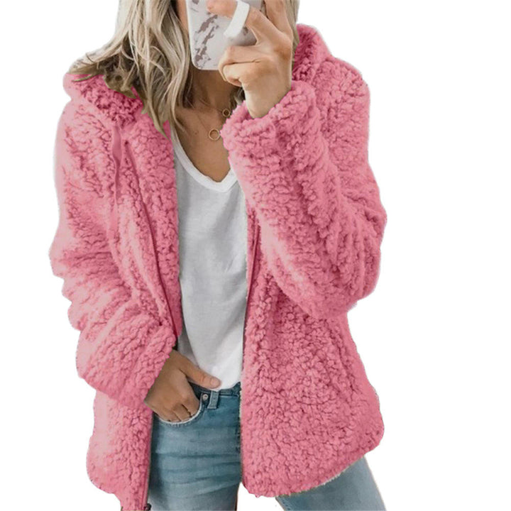 Dame Teddy-fleece-frakke – Liora