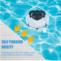 Akku-Roboter-Poolreiniger IPX8 wasserdicht mit Dual-Motor und 120 Minuten Laufzeit – AquaMate