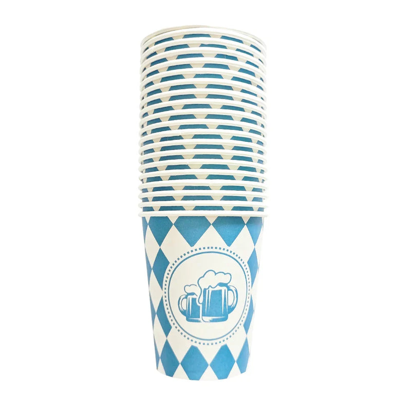 Set de vajilla desechable para fiesta con diseño Oktoberfest – Paquete Prost Oktoberfest 2025