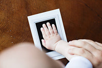 Personligt baby-håndaftrykssæt – MiniMemento