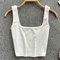 Seamless Crop Top in Solid Color – Zayra