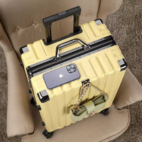 Hard-shell suitcase with aluminum frame – Vilnius