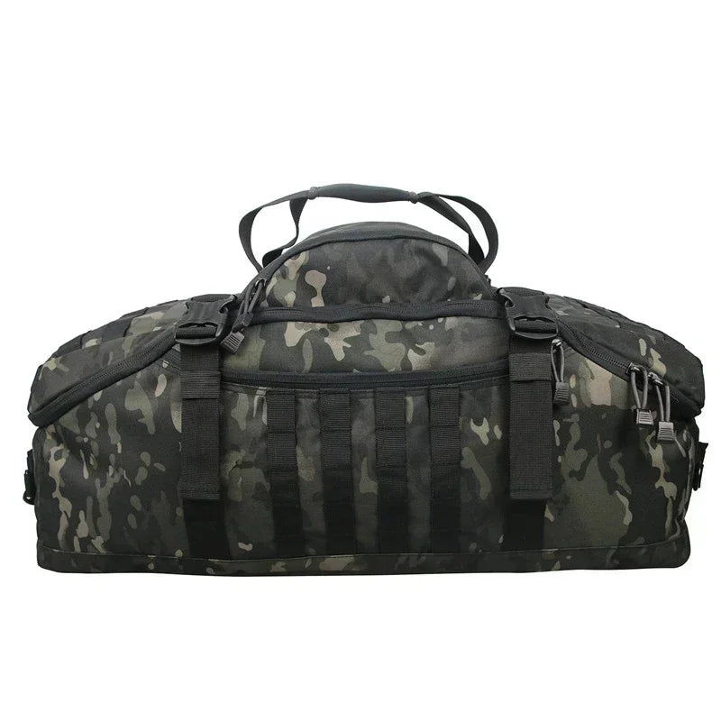 Large Tactical Travel Bag and Backpack - TrailTrek Duffle