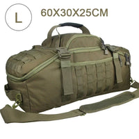 Large Tactical Travel Bag and Backpack - TrailTrek Duffle