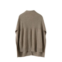 Women's knitted cape made of soft material – Lorena