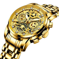 Skeleton men's wristwatch – Eclipse