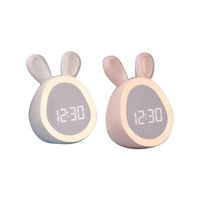 Despertador infantil en forma de conejo con luz nocturna LED - BunniGlow