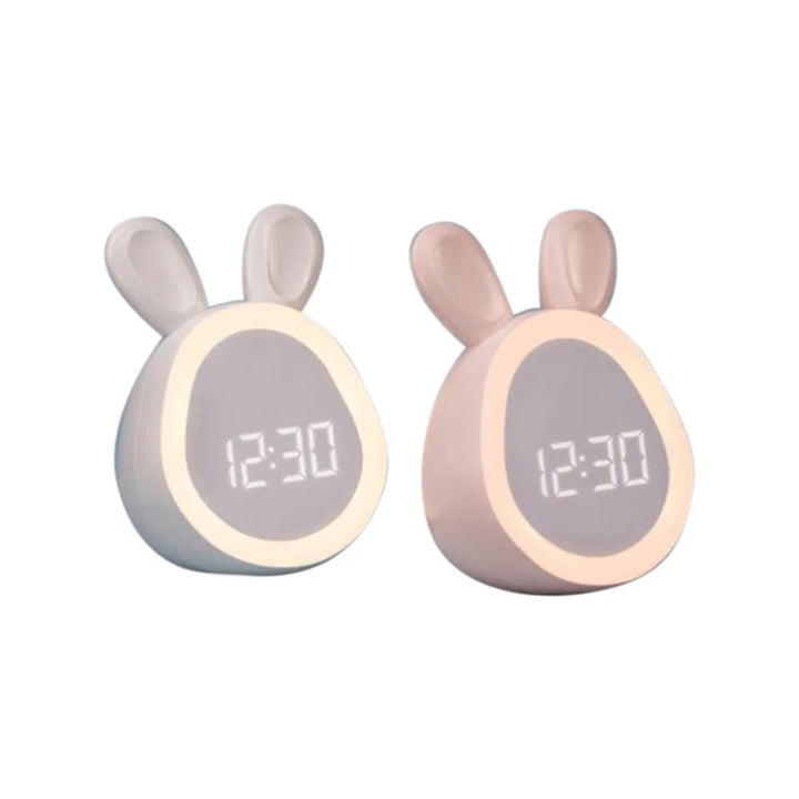 Despertador infantil en forma de conejo con luz nocturna LED - BunniGlow