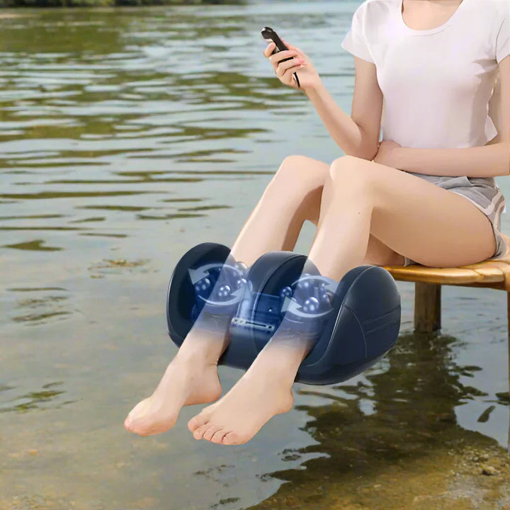 Extra large electric Shiatsu foot and calf massager with heat – Orion