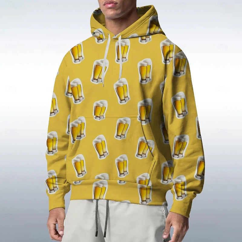 3D Beer Mug Hoodie – ProstStyle Oktoberfest 2025