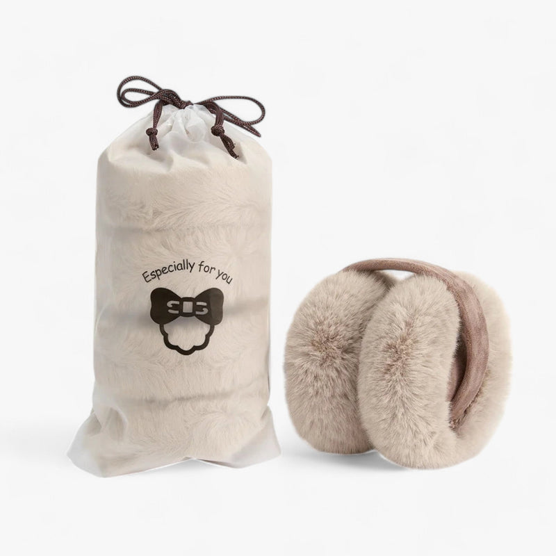 Faux Fur Ear Warmers | Winter Luxury and Warmth - Luna