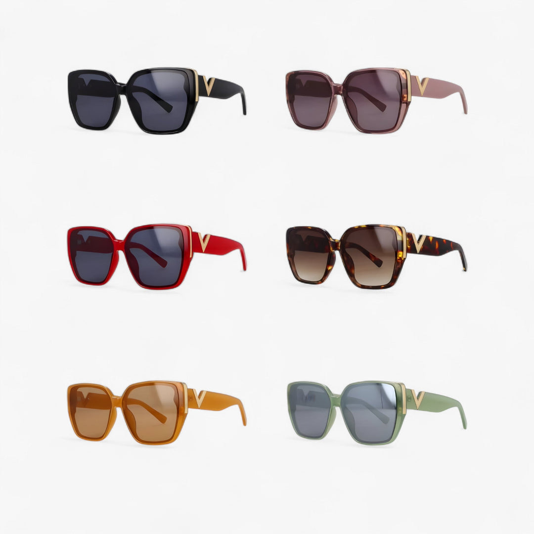 V-shaped Mirrored Sunglasses – Kryos