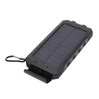 Solar-powered power bank with flashlight – SolarCharge Pro