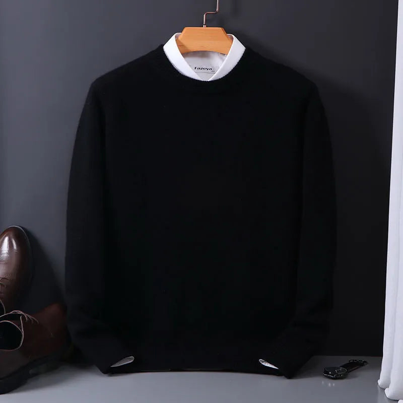 Stylish Cashmere Men's Sweater - Theo