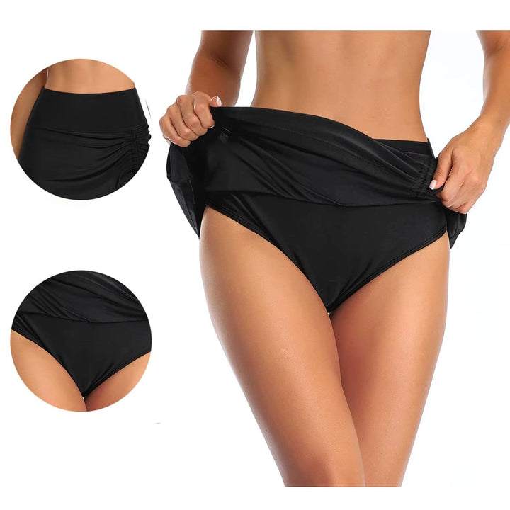 Women's swim shorts with side slit – Liv