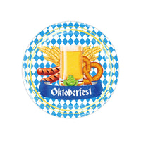 Disposable party tableware set in Oktoberfest design (including tablecloth) – GaudiSet Oktoberfest 2025