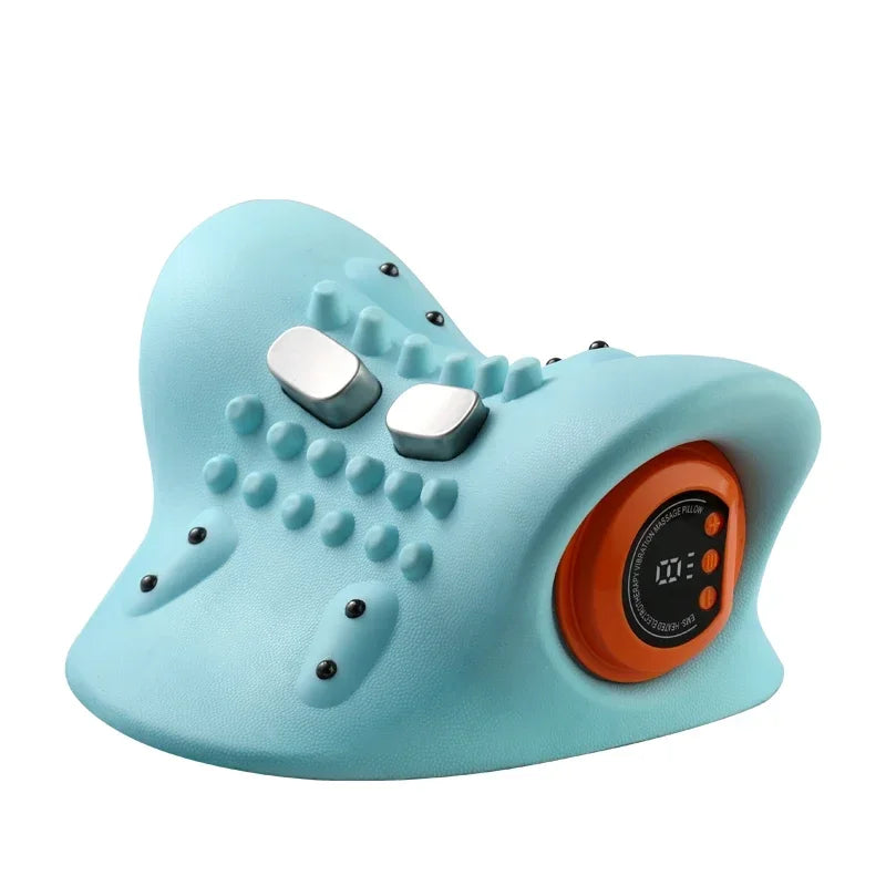 Electric Neck and Shoulder Massager with Traction Support – Lyra