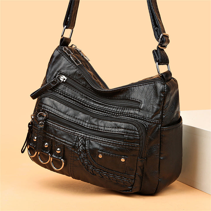 Bolso de mano vintage de cuero para mujer – Isabella