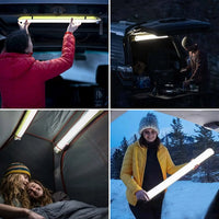 Oppblåsbar solcelle-LED-rørlampe – LumiGlow Pro