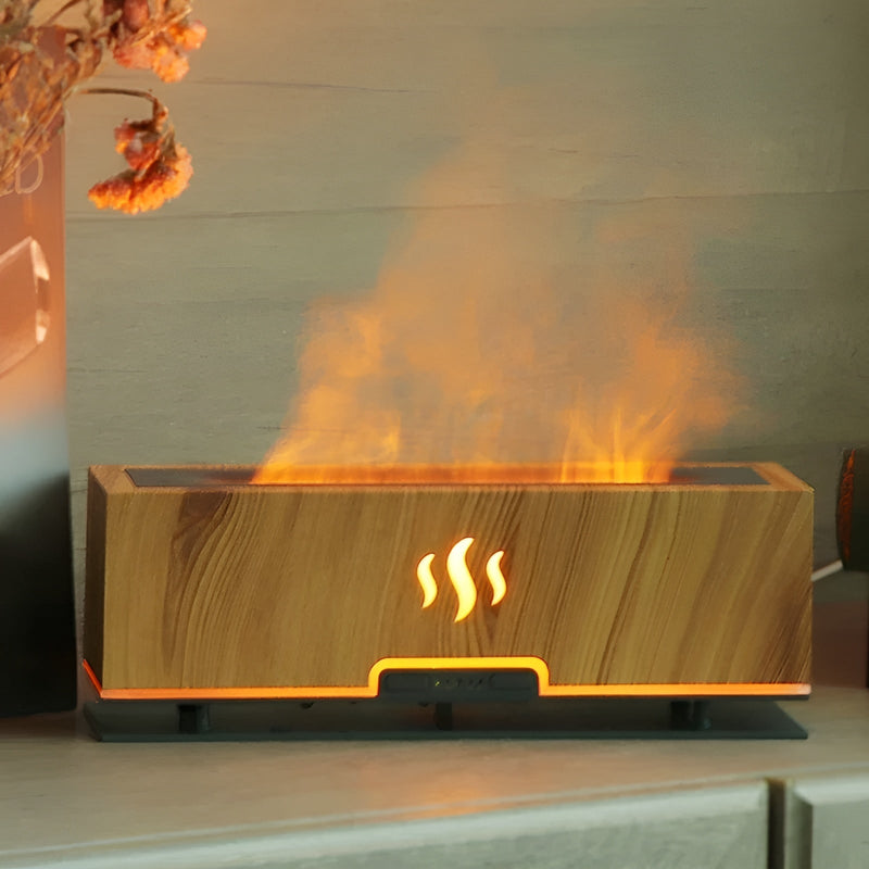 Multifunktionel aroma-luftfugter – GlowFlame