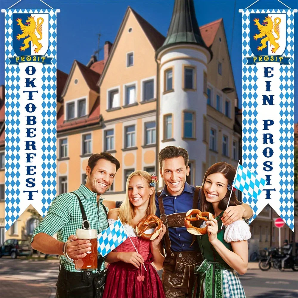 Decoration set in Oktoberfest design – BayernDeko Oktoberfest 2025