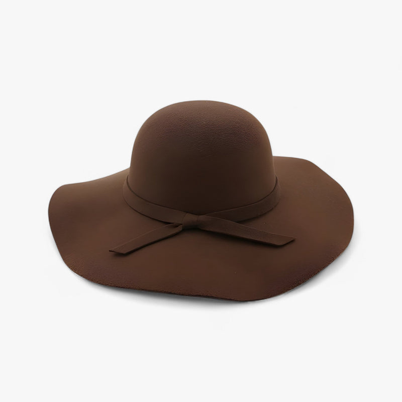 Fedora women's hat made of wool felt – Marveil