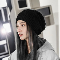 Casual dame vinter beanie - Nina
