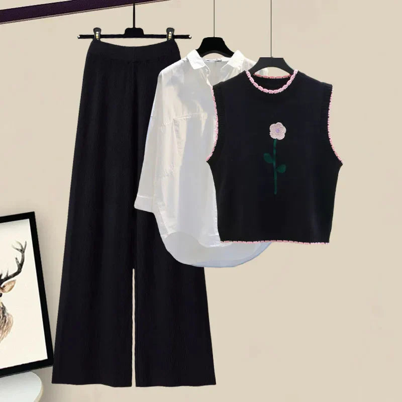Tredelt vinterantrekk for damer med cardigan – Marisa