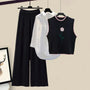 Dreiteiliges Damen Winter Outfit Set mit Strickjacke – Marisa