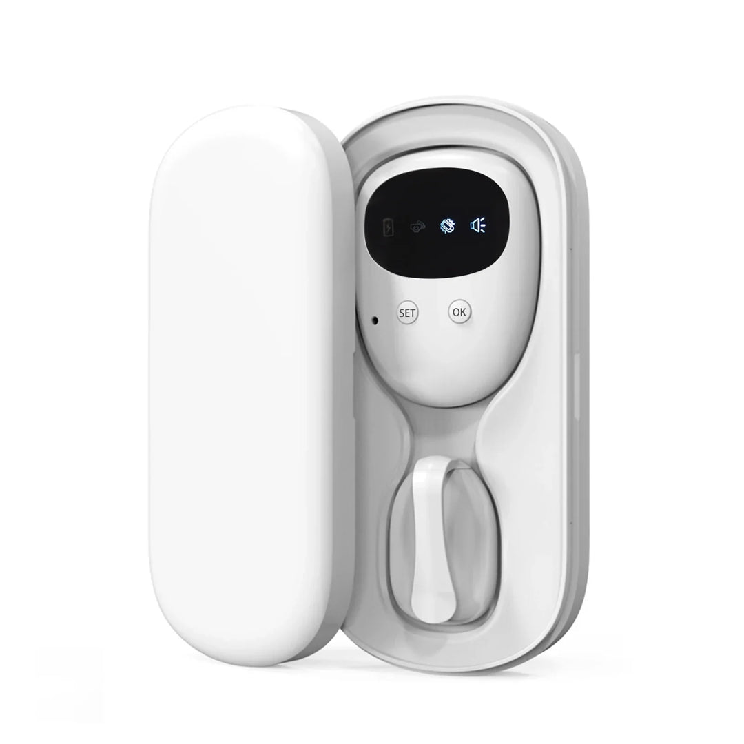 Wireless bedwetting alarm with adjustable modes for potty training – Liora