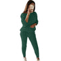 Damen Strick-Trainingsanzug Zweiteilige Set für Herbst & Winter – Isaline