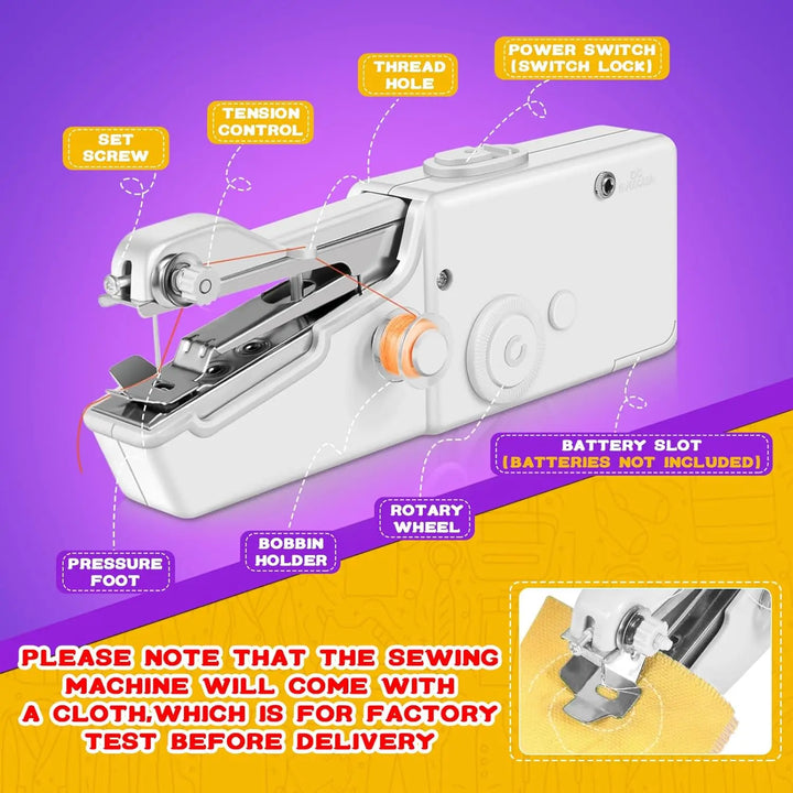 Mini Electric Sewing Machine - StitchMatic